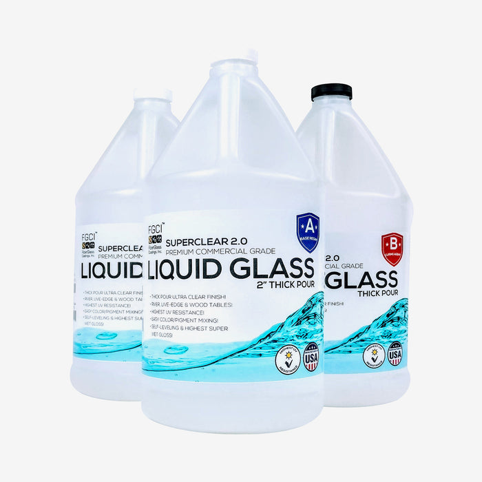 Liquid Glass Deep Pour Epoxy Kit