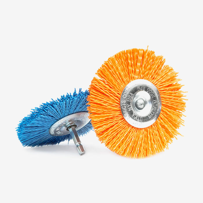 4" Nyalox Wheel Brush For Drill